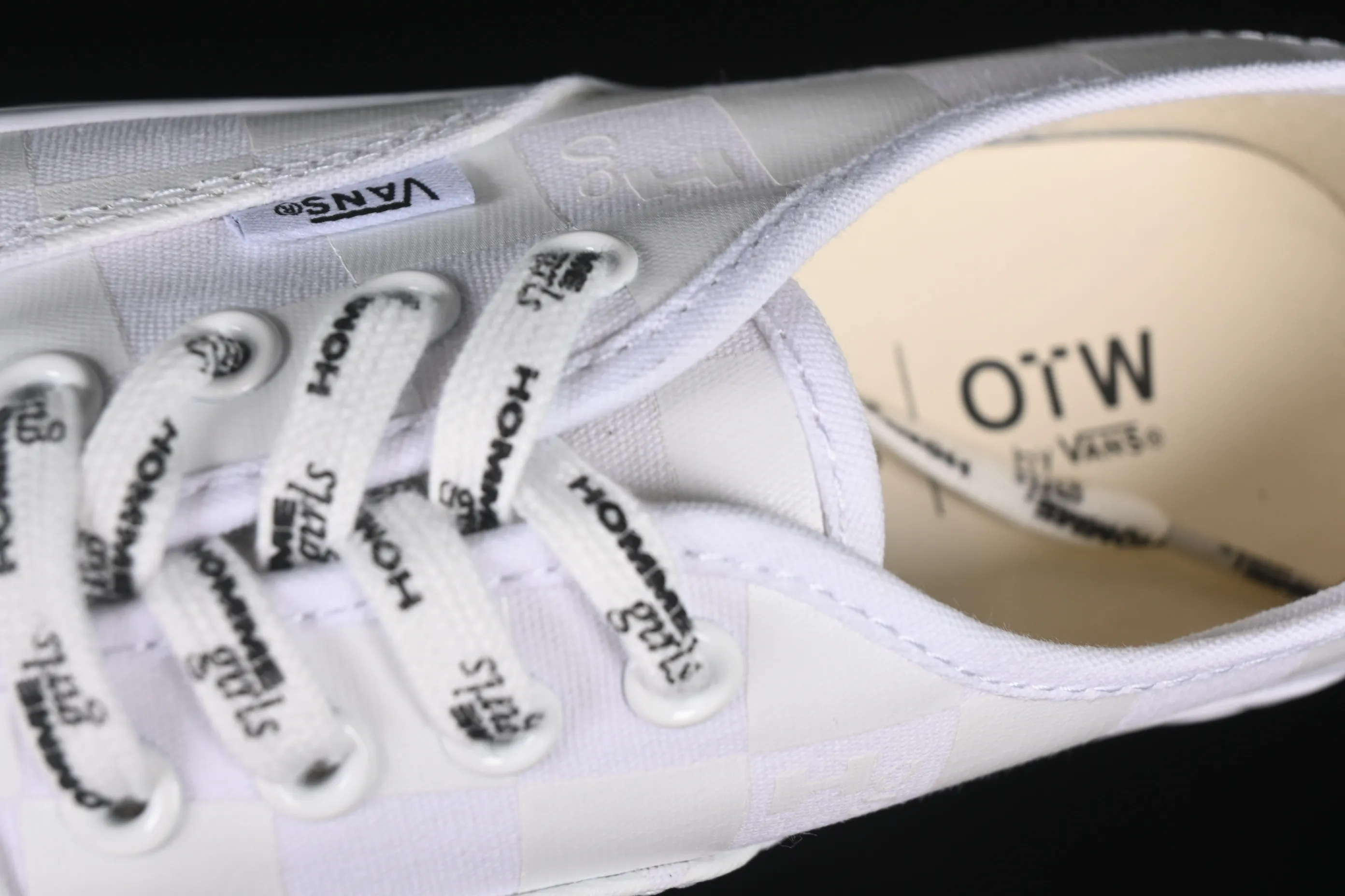 All categories Vans Vans series Vans Low Vans low-top Vans Authentic 44 DX checkerboard slip-on lazy skate shoes VN000EEUCCZ